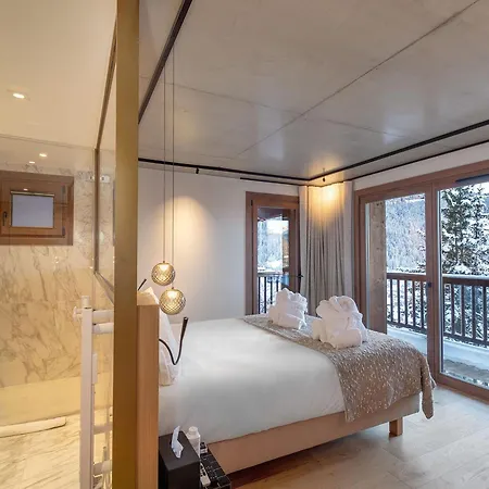 Chalé De Luxe Avec Jacuzzi Et Vues Panoramiques à 1650 - Fr-1-563-133 Courchevel
